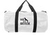 Just a fun tote bag - Birthday Edition, a White Camo Day Tripper Duffel Bag