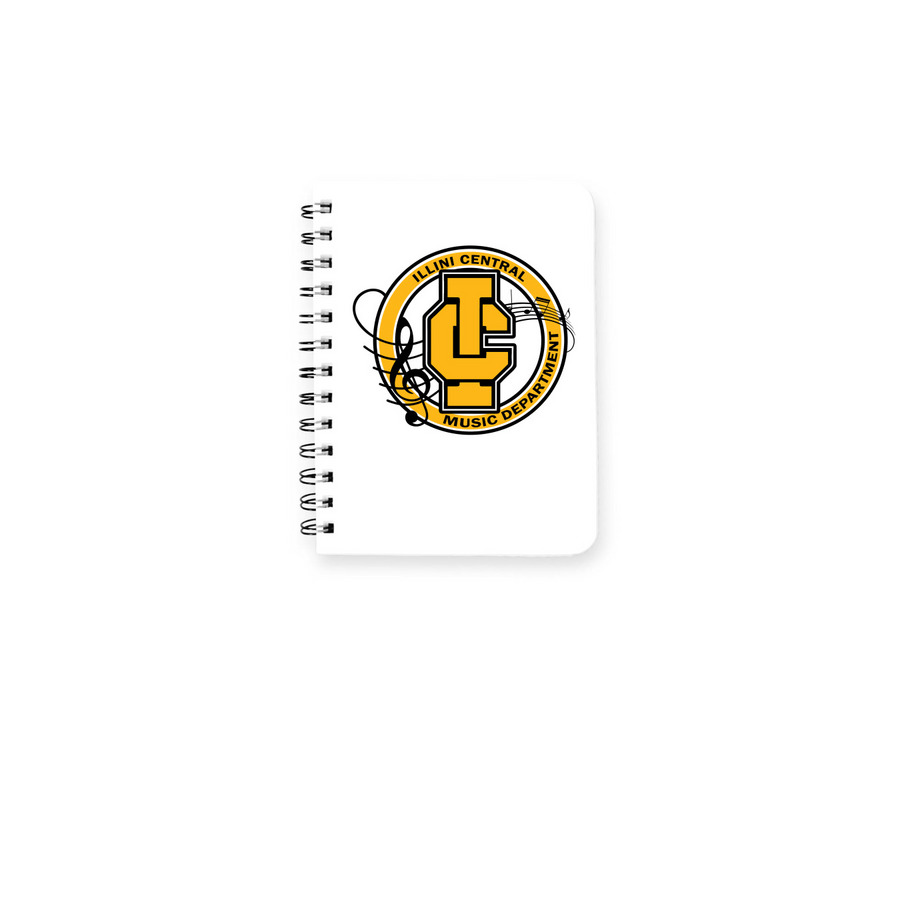 Music Dept Notebook, a White Spiral Notebook