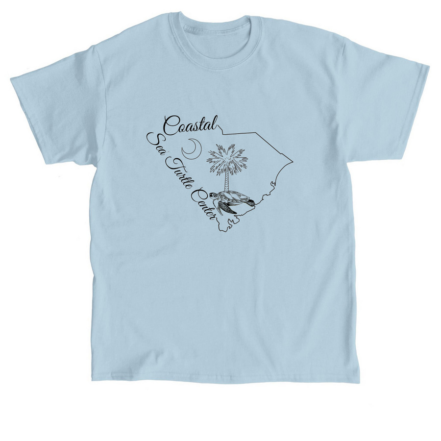 Coastal Sea Turtle Center Merch, a Light Blue Classic Unisex Tee