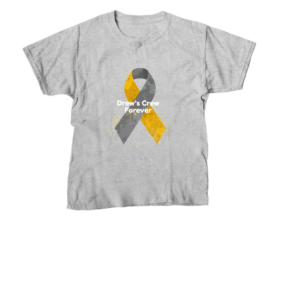 Drew's Crew Forever, a Sport Grey Youth Unisex Tee