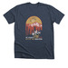 2022 Mt. Shasta 4th of July Walk/Run, a Heather Midnight Navy Premium Unisex Tee