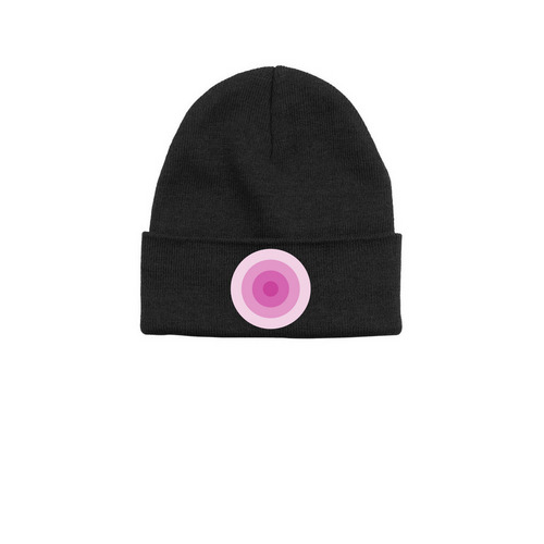 Essential Tremors Beanie, a Black Printed Base Camp Beanie