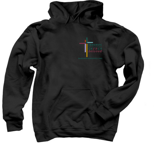 Emmanuel Episcopal Church Apparel Shop, a Black Pullover Hoodie