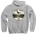 75 Summers of Camp Baco, a Sport Grey Pullover Hoodie (back-view)