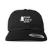 The Hat, a Black Printed Classic Baseball Cap