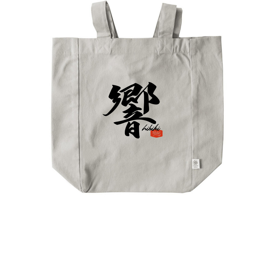 Hibiki Tote Bag Collection, a Natural Recycled Cotton Tote Bag