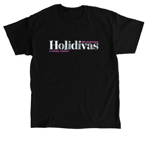Holidivas, a Black Classic Unisex Tee