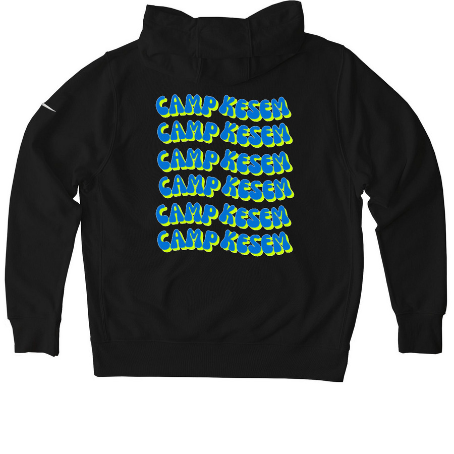 Support Kesem at Chestnut Hill Giving Tuesday, a Black Nike Club Fleece Pullover Hoodie (back-view)
