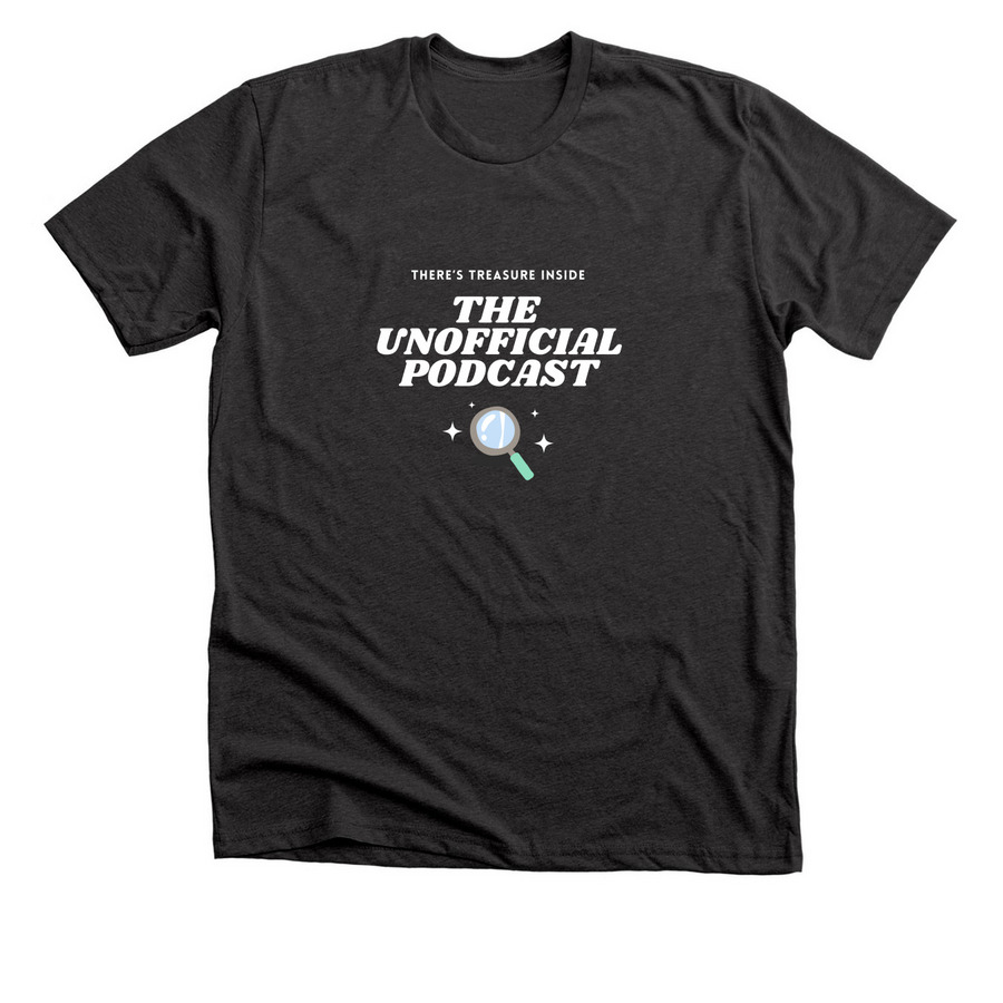 TTI Unofficial Shirts & Hoodies - Large Logo, a Dark Grey Heather Premium Unisex Tee