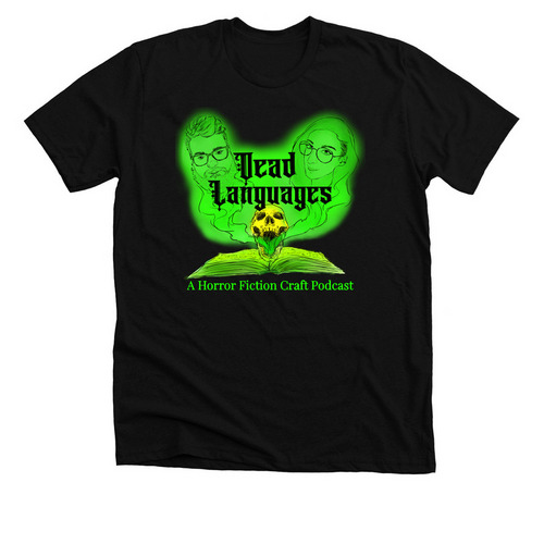 Dead Languages Podcast - Classic, a Solid Black Blend Premium Unisex Tee