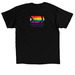 Pride 2026, a Black Classic Unisex Tee (back-view)