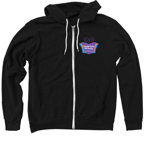 Grow in Confidence - Hoodie, a Black Zip Up Hoodie