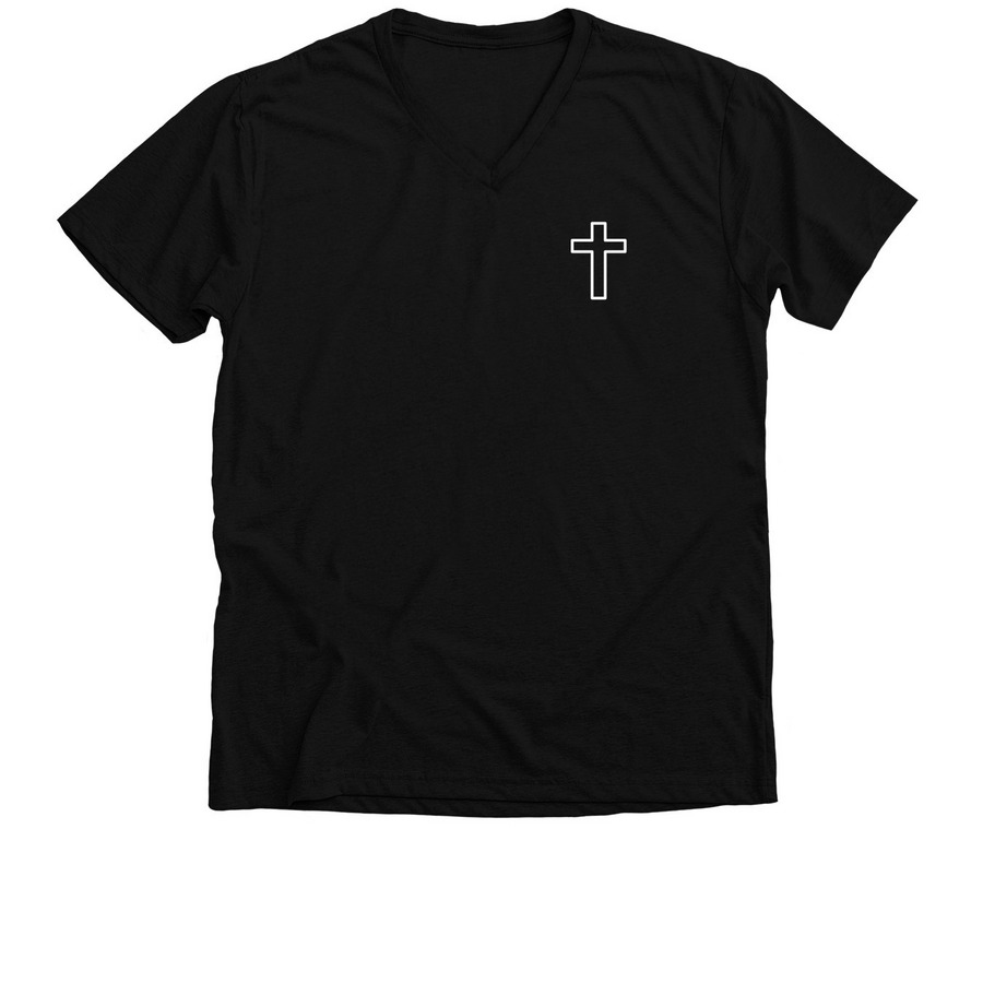 El Salvador Or Bust!&nbsp;, a Solid Black Blend Premium V-Neck Tee