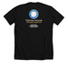 Celebrating Community at White Rock, a Solid Black Blend Premium Unisex Tee (back-view)