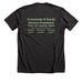 Fostering Hope - Dark, a Dark Grey Heather Premium Unisex Tee (back-view)