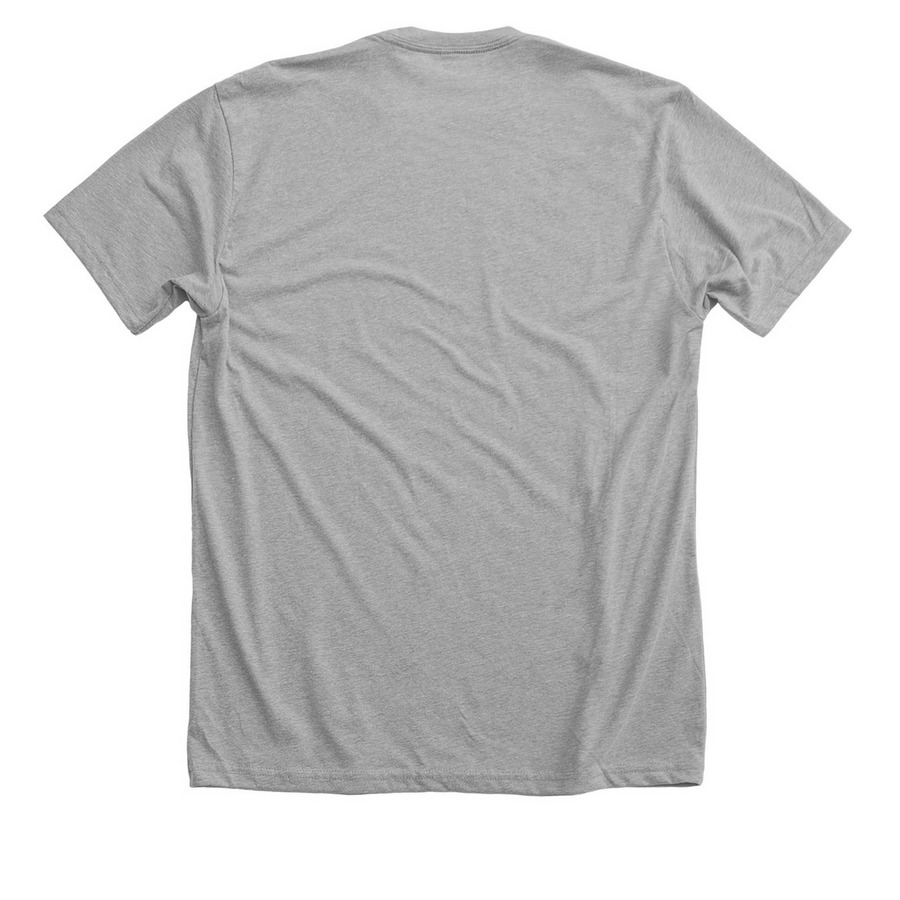 Rainbow Live Oak UU, a Athletic Heather Premium Unisex Tee (back-view)