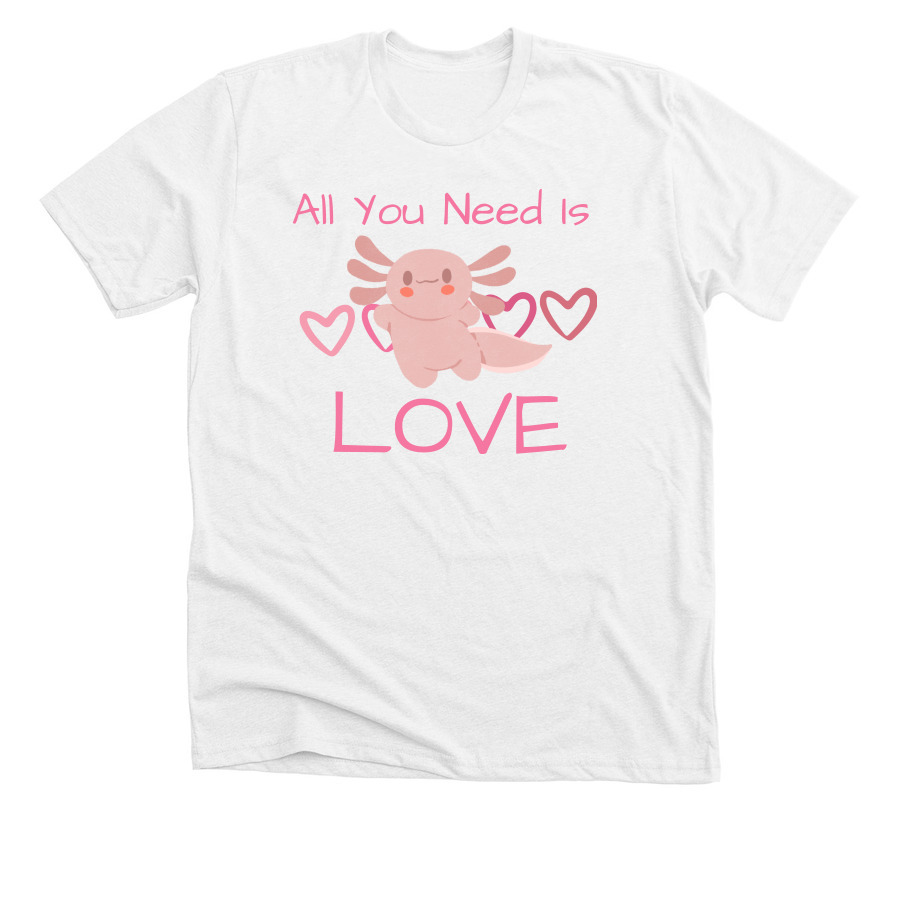 PARADOX MERCH - Love, a Solid White Blend Premium Unisex Tee