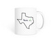 Texas Pro 2A, a White Coffee Mug