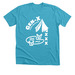 Gen-X Cabin Weekend XXX Shirts&nbsp;, a Heather Aqua Premium Unisex Tee