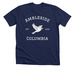 Ambleside Columbia Est 2026, a Solid Navy Blend Premium Unisex Tee