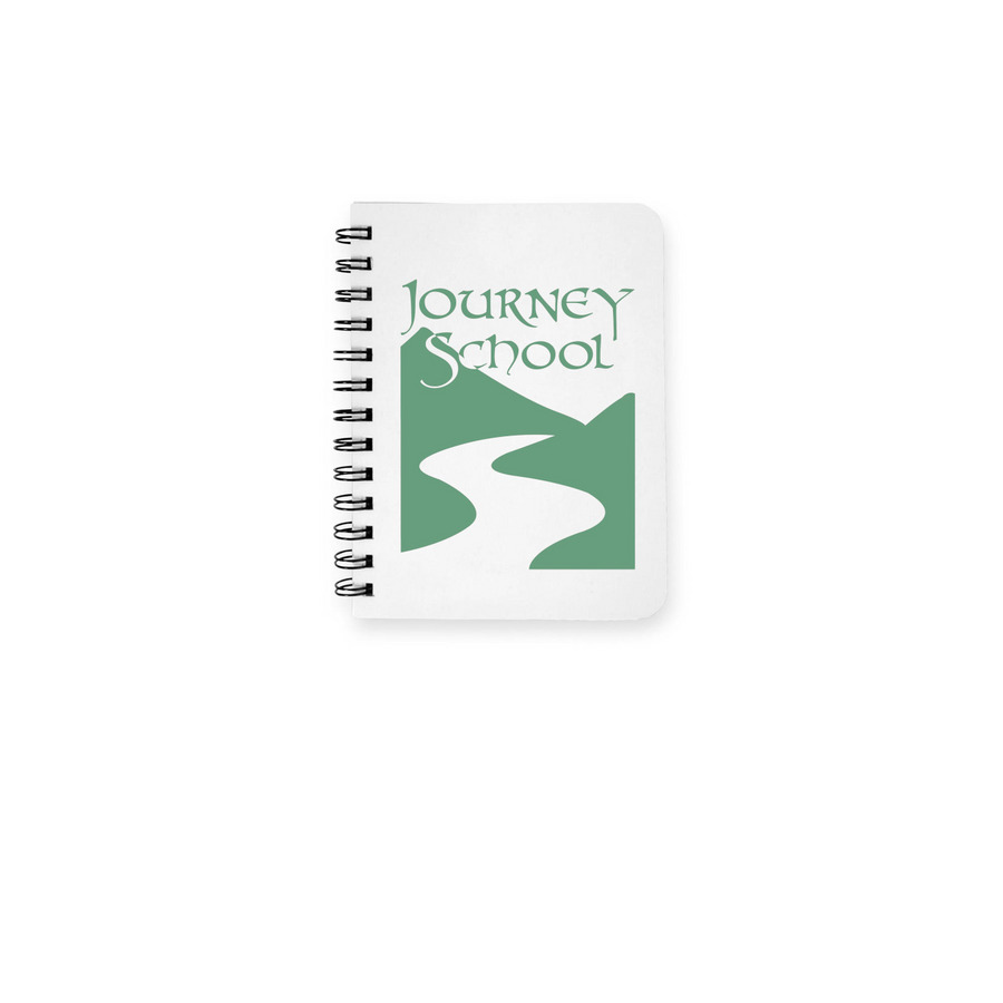 School Notebook, a White Spiral Notebook