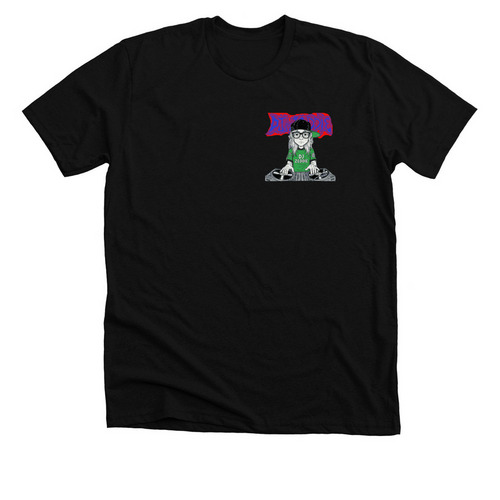 Many faces, a Solid Black Blend Premium Unisex Tee