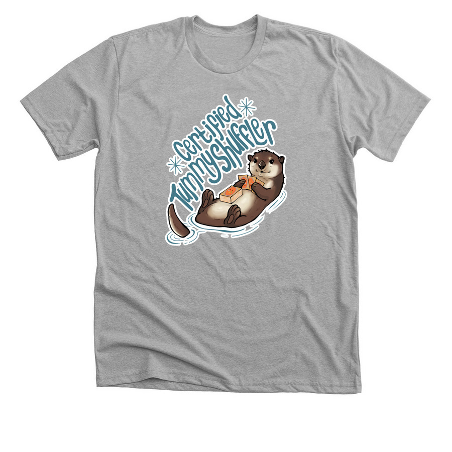 Mtg Card Shuffler Shirt Teal, a Athletic Heather Premium Unisex Tee