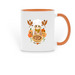 Pumpkin Sweetie Pie Mug, a Orange Two-Tone Ceramic Mug