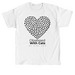 Obsessed With Cats, a White Classic Unisex Tee