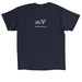 Don't get mad, get elected., a Navy Classic Unisex Tee (back-view)