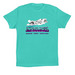 Aurora Dog Training Merch, a Teal Premium Cotton Tee