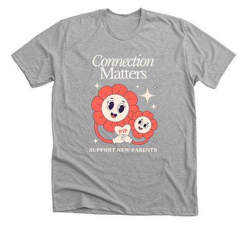 Support Parents, a Athletic Heather Premium Unisex Tee