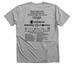 2026 World Fragile X Day Black Logo_&nbsp;, a Athletic Heather Premium V-Neck Tee (back-view)