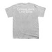 Love Rare, a Sport Grey Youth Unisex Tee (back-view)