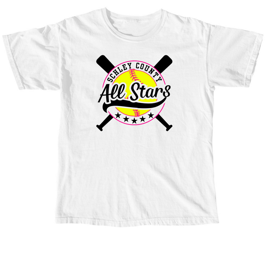 SC 10u All Stars Light, a White Comfort Colors Unisex Tee