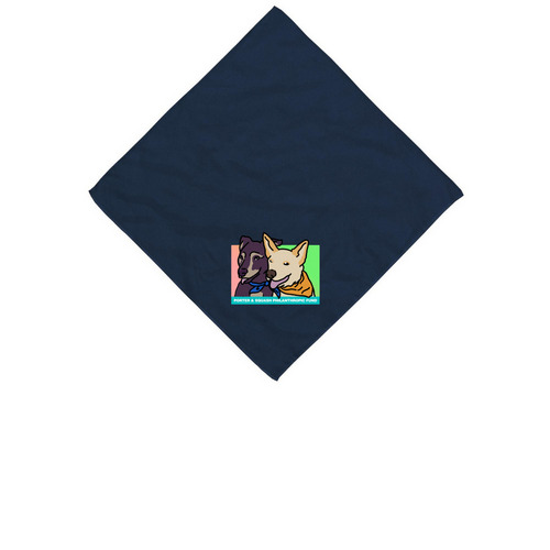 Porter & Squash Bandanas, a Navy Cotton Bandana