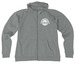 Be their voice&nbsp;, a Aluminum Grey Heather Allmade Women?s Organic CVC Zip-Up Hoodie