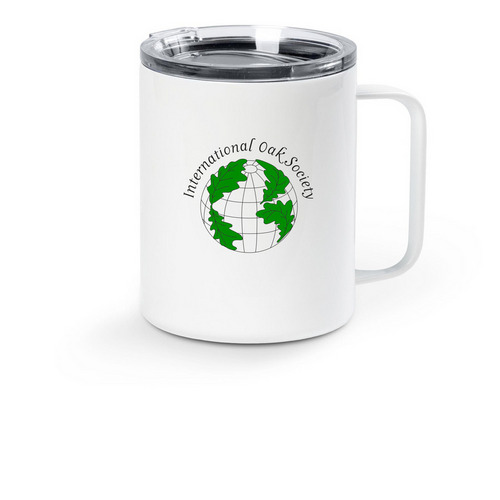 IOS Travel Mug, a White Stainless Steel Travel Mug