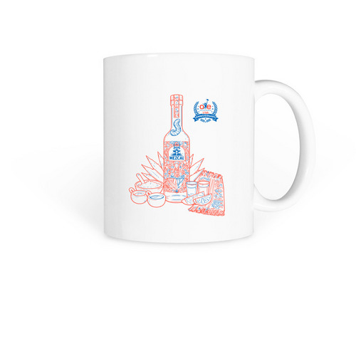 The Mezcal ? 25th Anniv., a White Coffee Mug