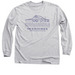 Judges Shack Navy Letter - Long/Short Sleeve&nbsp;, a Sport Grey Classic Long Sleeve Tee