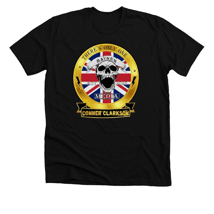 There's Only One (Mayhem GB Design)(Single), a Solid Black Blend Premium Unisex Tee
