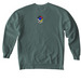 O'Maste Win, a Blue Spruce Comfort Colors Crewneck Sweatshirt (back-view)