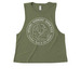 Horse Yogis [Fundraiser], a Olive You Green Allmade Eco Triblend Women?s Muscle Tank