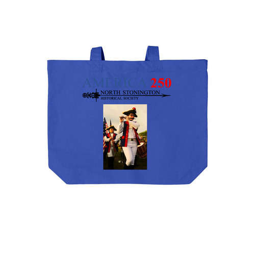 NSHS Tote Bag, a True Royal Cotton Canvas Tote Bag