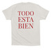 Tranquilo, a Vintage White Premium Cotton Tee (back-view)