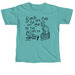 Don't Let the Cats Out or the Cops In, a Seafoam Comfort Colors Unisex Tee