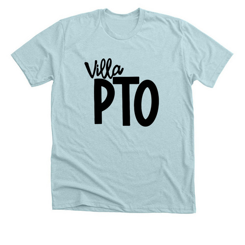 PTO, a Heather Ice Blue Premium Unisex Tee