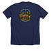 UPZS Homebrew Con '26, a Solid Navy Blend Premium Unisex Tee (back-view)