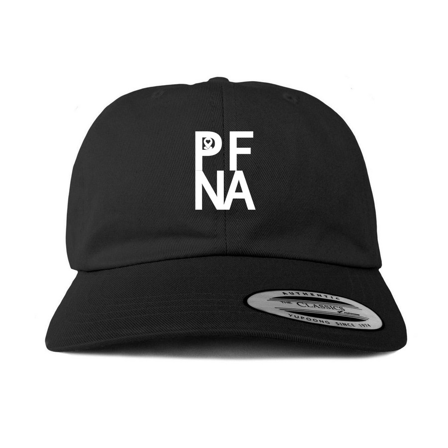 Minimal Dad Hat, a Black Printed Classic Baseball Cap