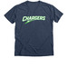 Chargers Gear, a Heather Navy Premium V-Neck Tee